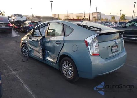 2014 Toyota Prius Plug-In из США, поврежденный, VIN JTDKN3DP7E3050144